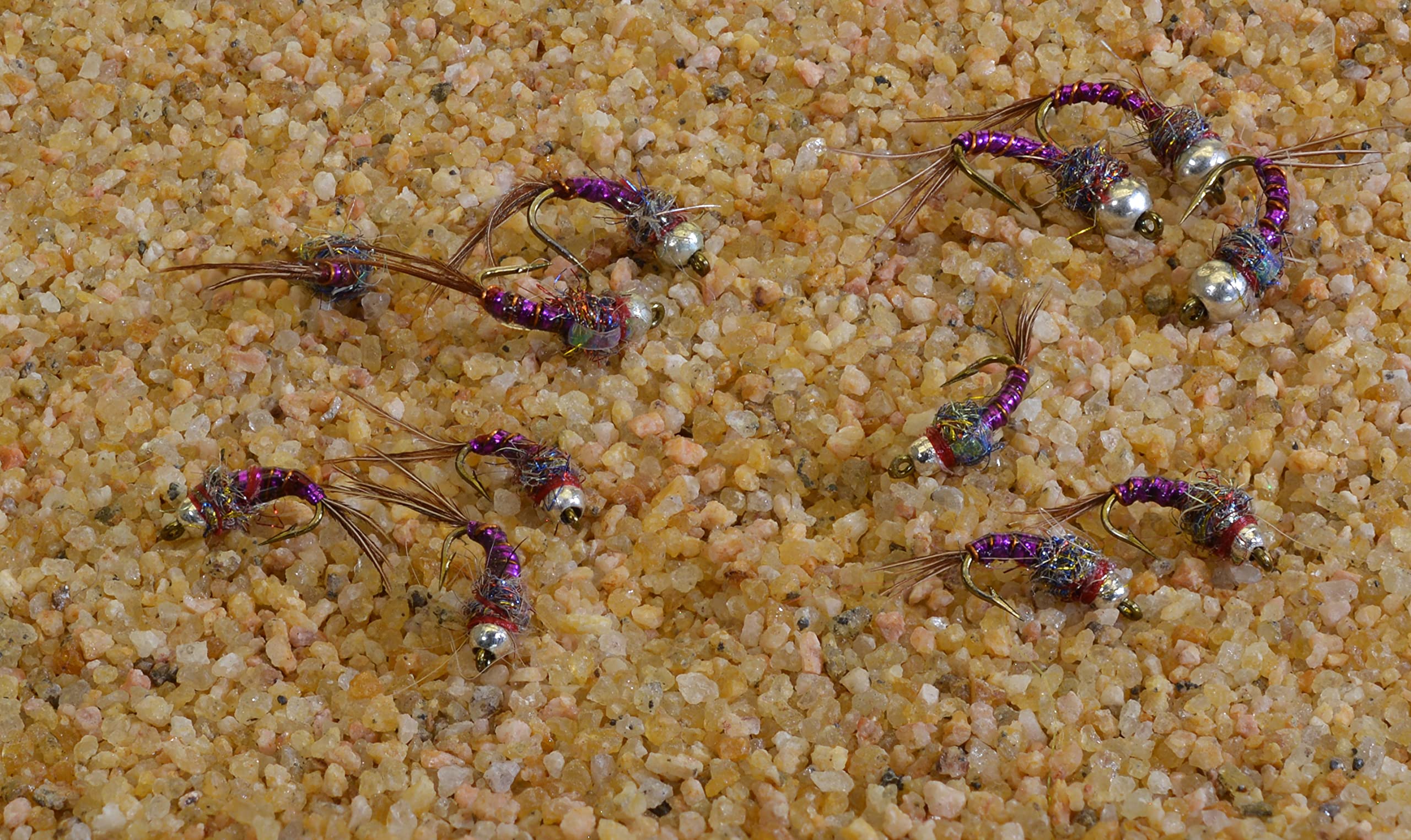 Region Fishing Rainbow Warrior midge pack front-back setup for versatile presentation