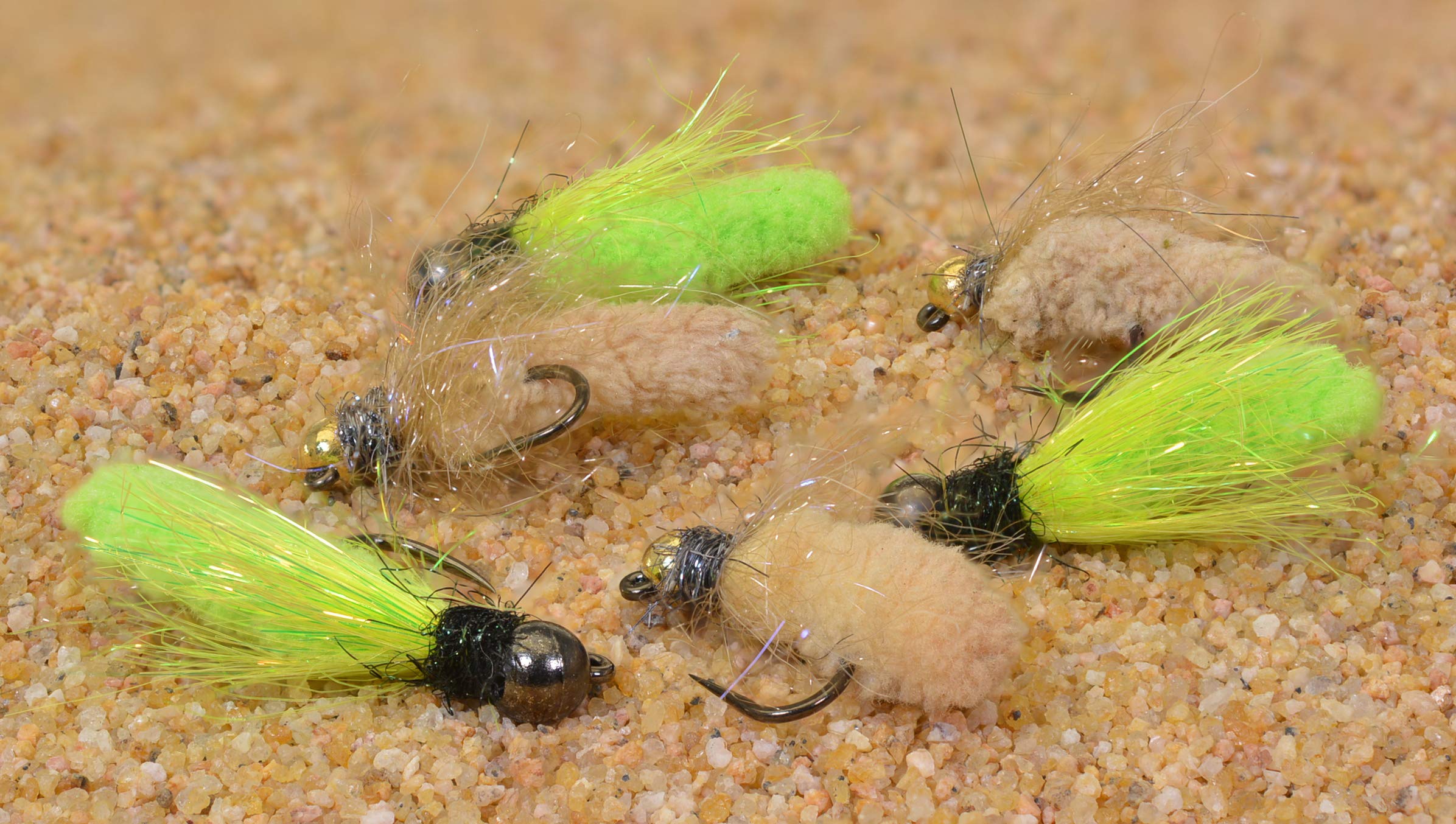 Region Fishing tungsten mop jig fly size #10 on Hanak hook for strong hookups