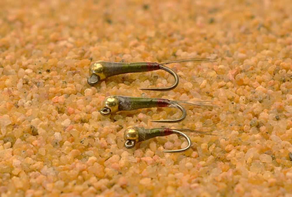 Region Fishing Epoxy body on Perdigon delivers durability and a low-profile silhouette.