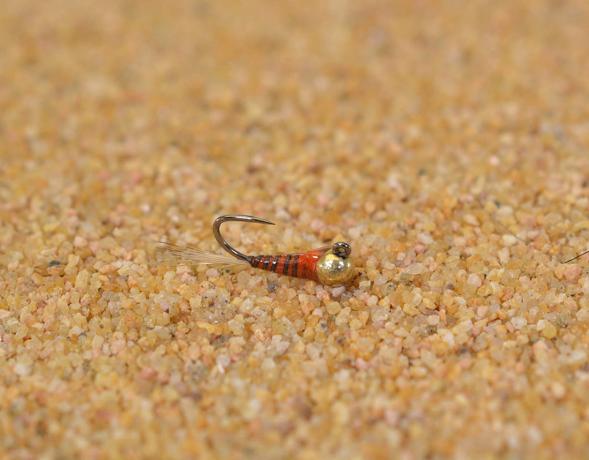 Region Fishing Tungsten Quill Perdigon Jig Head delivering lure into fast-water feeding lanes