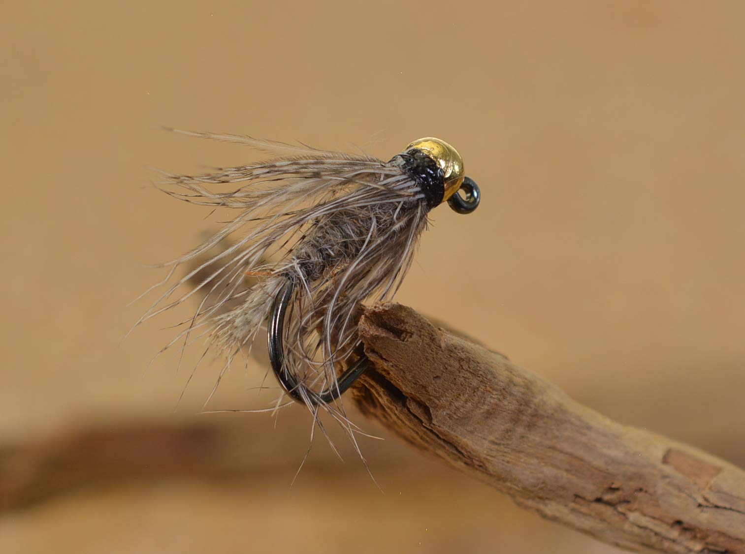 Region Fishing tungsten-soft-hackle-hares-ear-jig-head-fly for euro-nymphing enhances presentation and lure movement