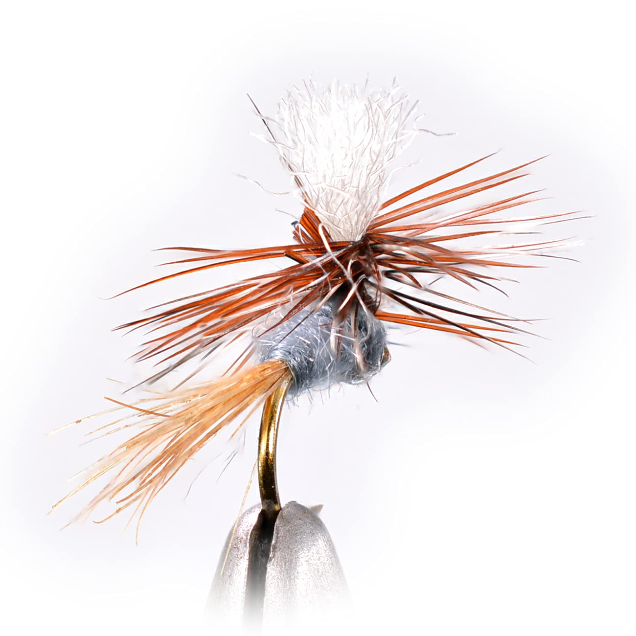 Region Fishing white parachute indicator visible on water surface for clear strikes