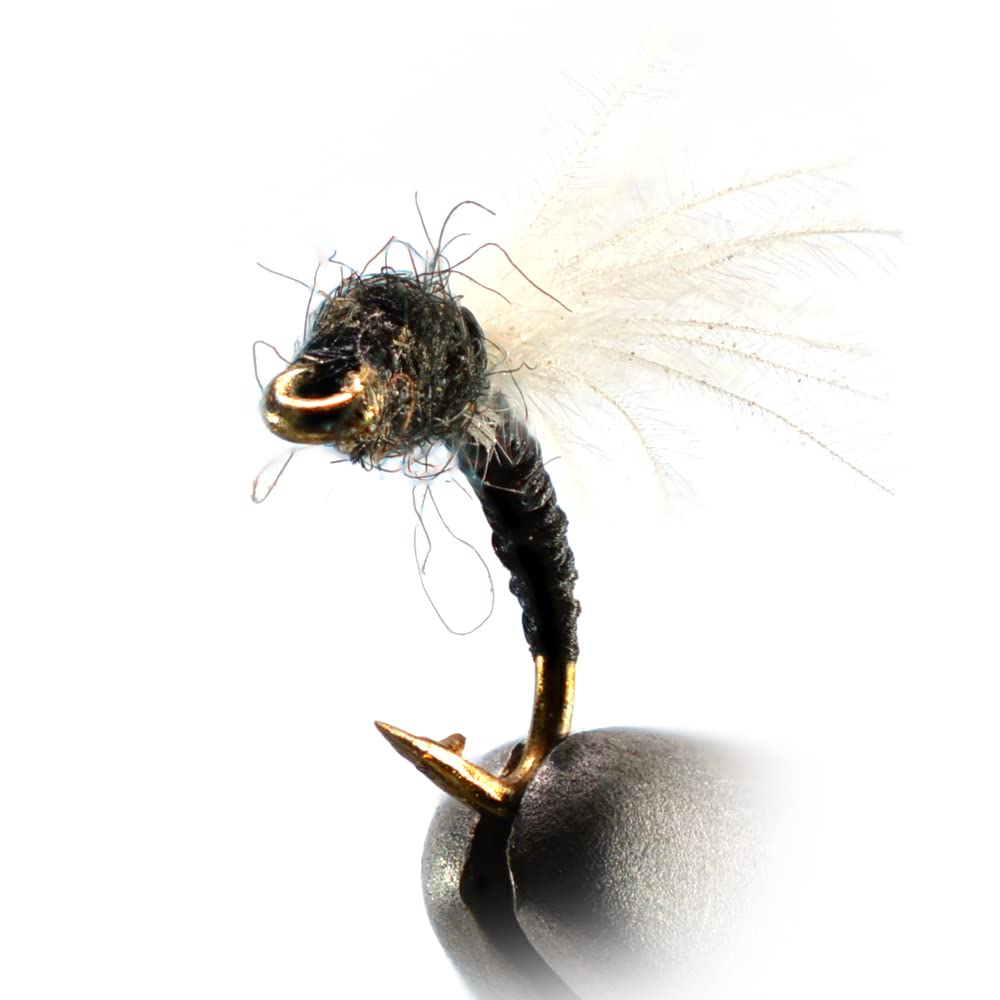 Region Fishing CDC Emerger Trico Nymph Fly hand-tied detail highlights premium materials.