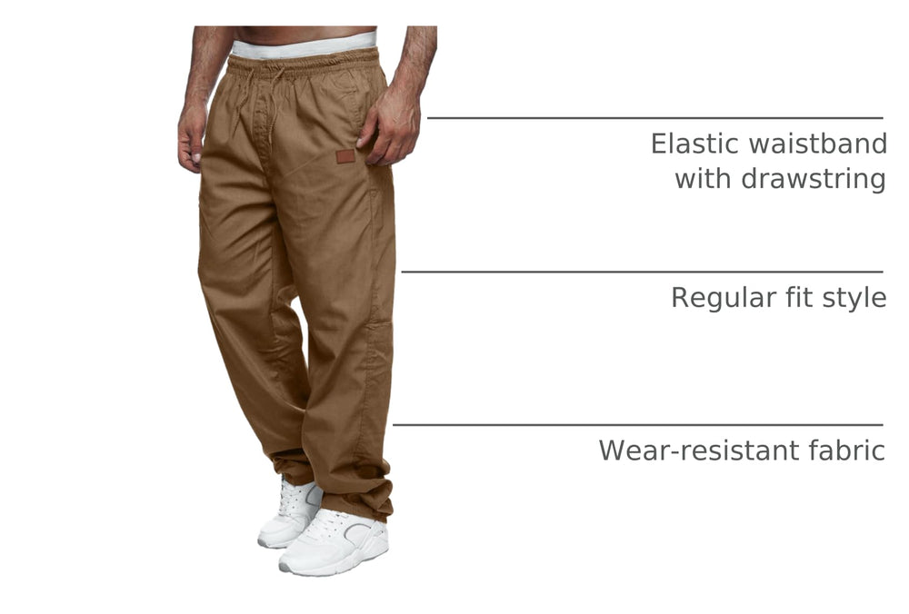 Rela Bota cargo pants back view, durable twill for hiking and outdoor use.