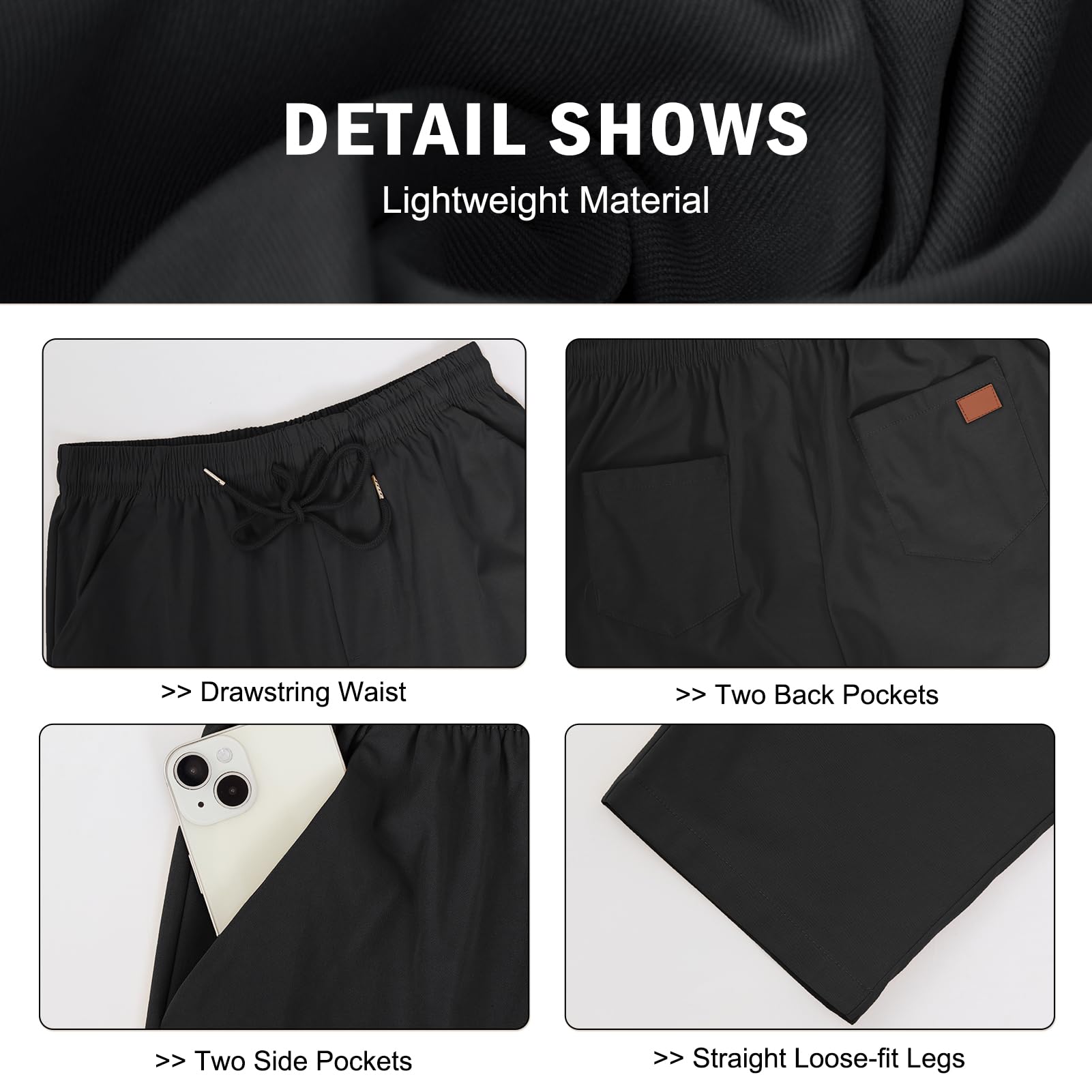 Rela Bota cargo pants packable fold demonstrates easy travel packing.