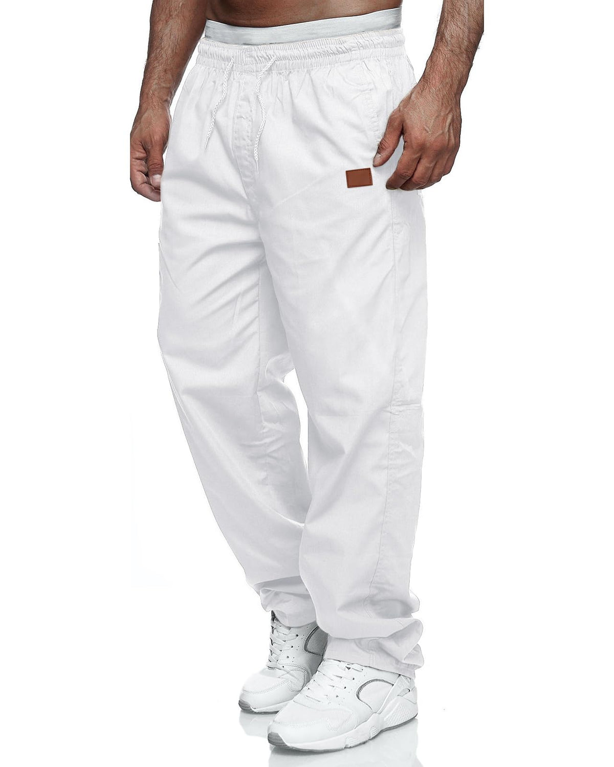 Rela Bota men's casual jogger pants with drawstring waistband for adjustable daily comfort.