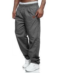 Rela Bota men's casual jogger pants front view for everyday comfort