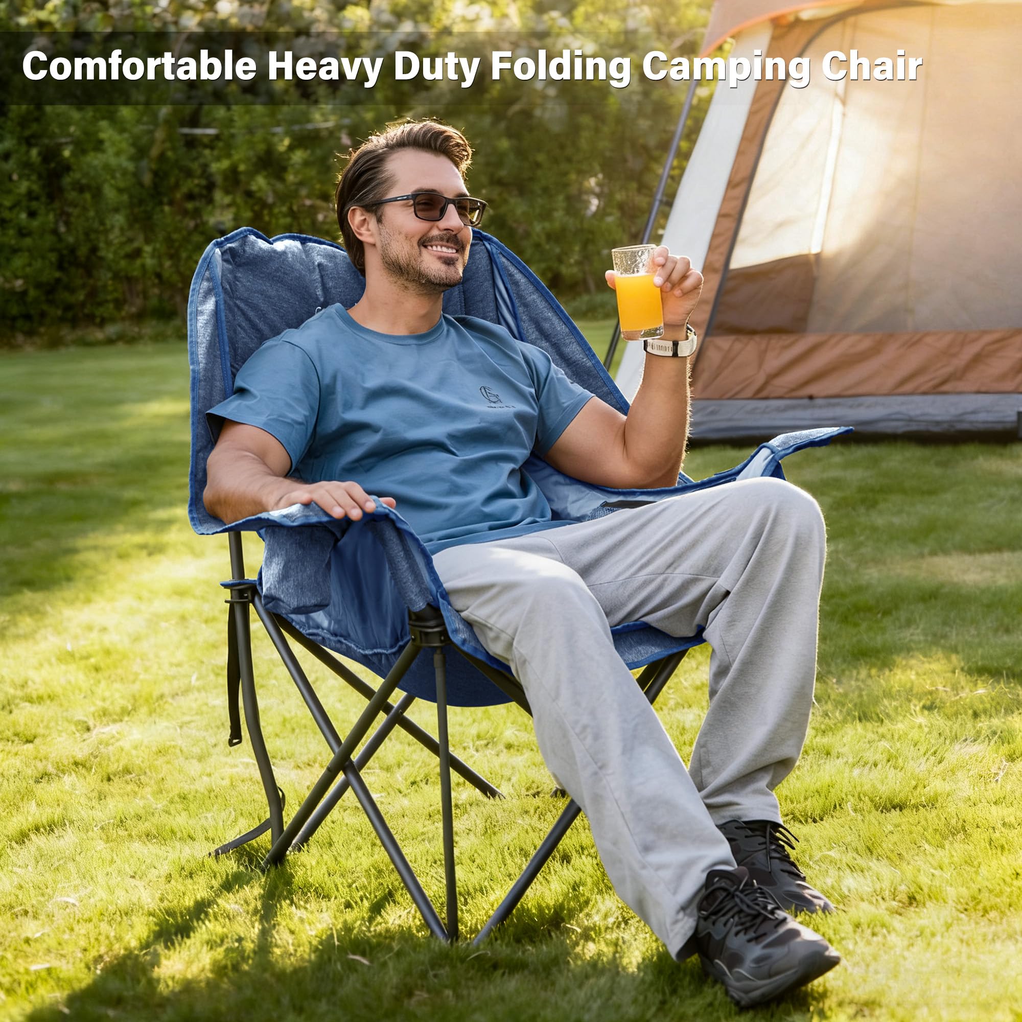 RELAX FIELD padded seating emphasizes soft, high-density comfort.