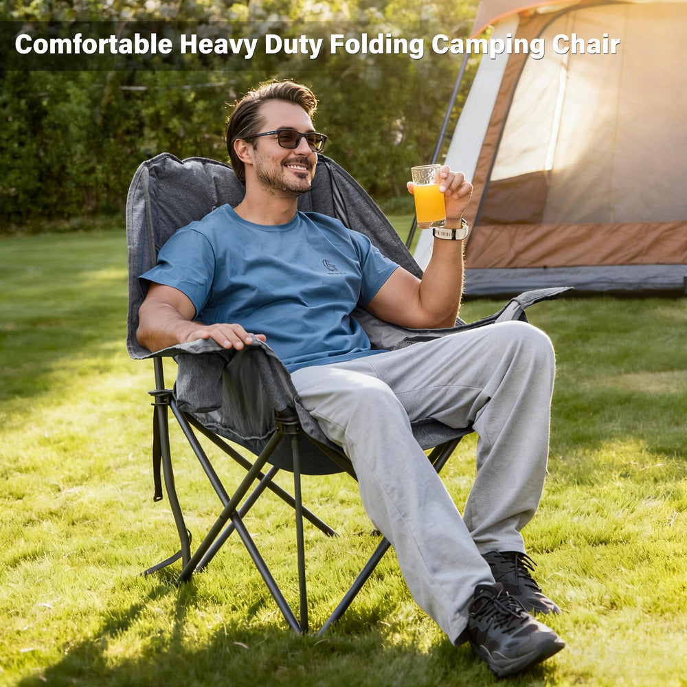RELAX FIELD versatile seating solution for adults during sports, trips, and more