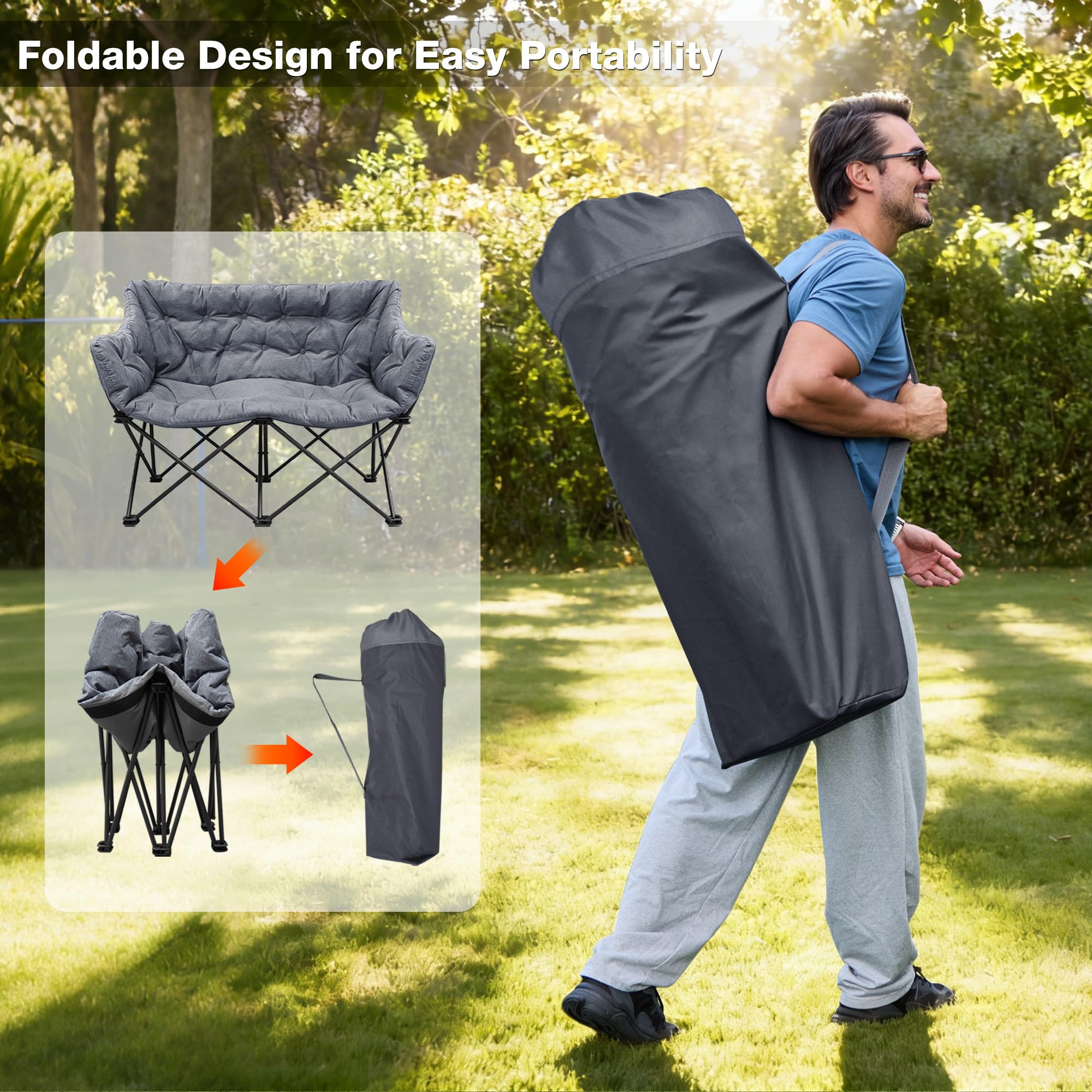 RELAX FIELD versatile use on lawn backyard camping and beach days