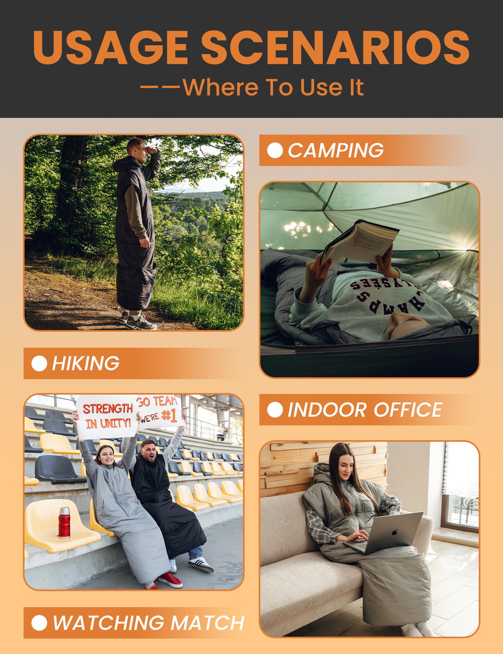 Relexit camping-ready sleeping bag: ideal for cold weather outdoor adventures.