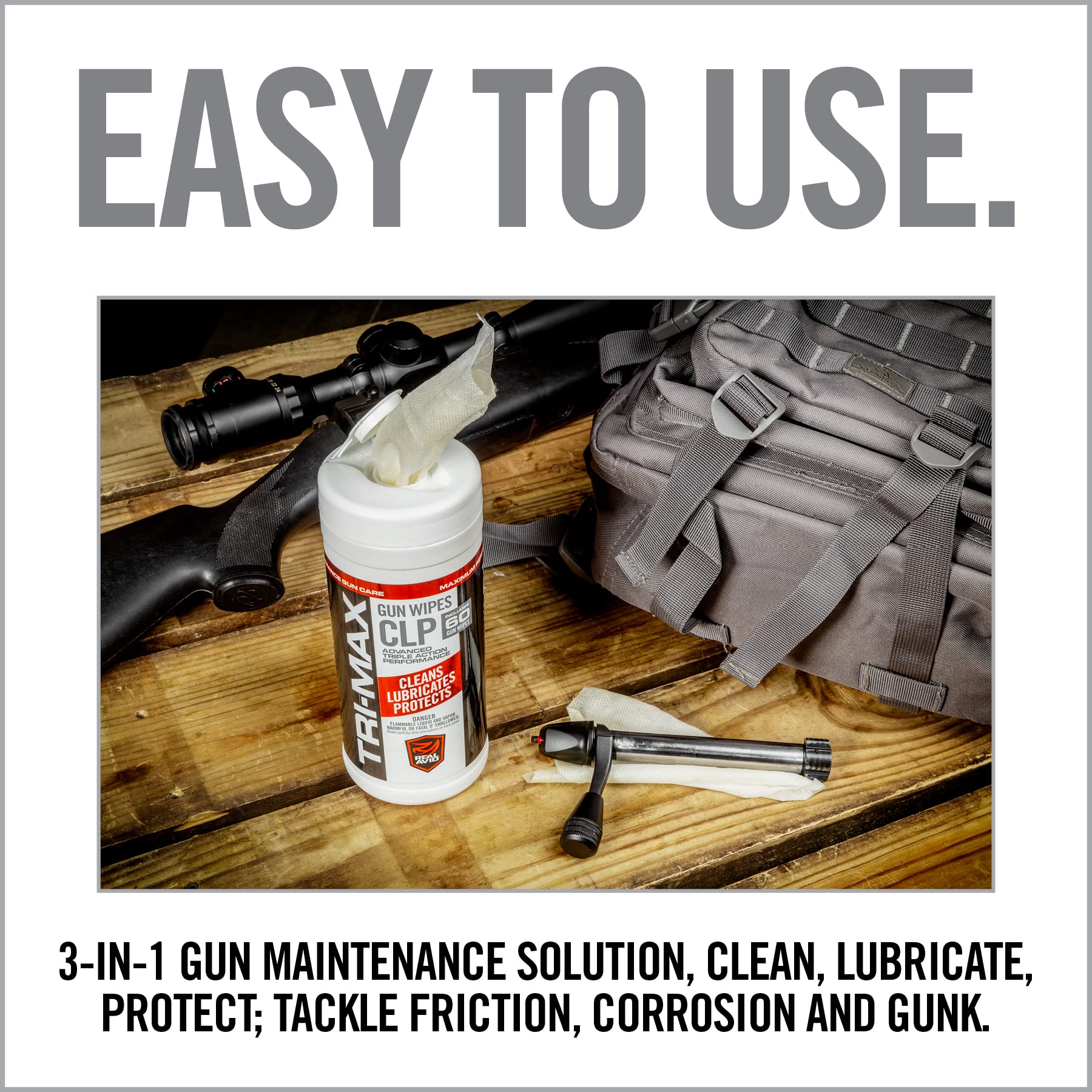 Reliability and smooth action with Tri-Max CLP