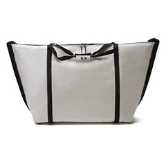 Reliable Fishing Products 28x48 bag with gusseted bottom sits flat and expands capacity