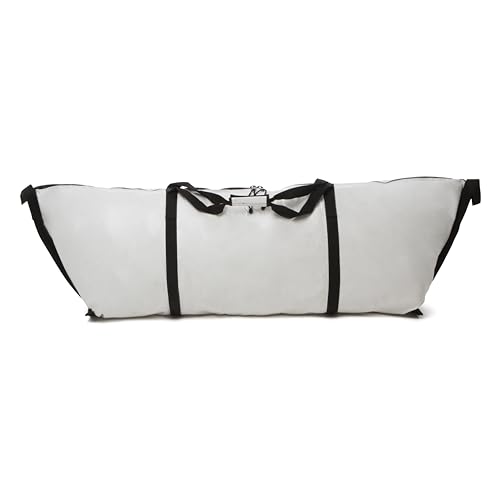Reliable Fishing Products Kill Bag 20x60 collapsible for easy stowaway in tight spaces.