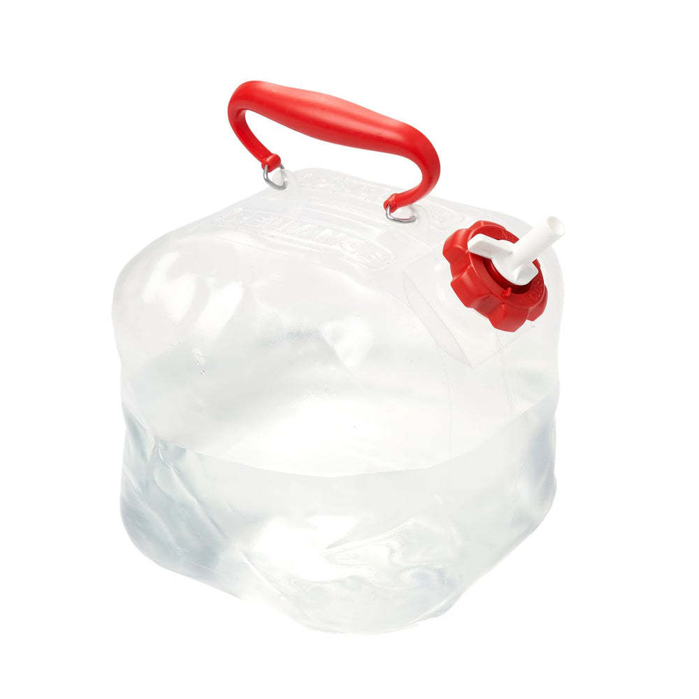 Reliance Fold-A-Carrier 2.5 gallon full container for easy on-the-go hydration.