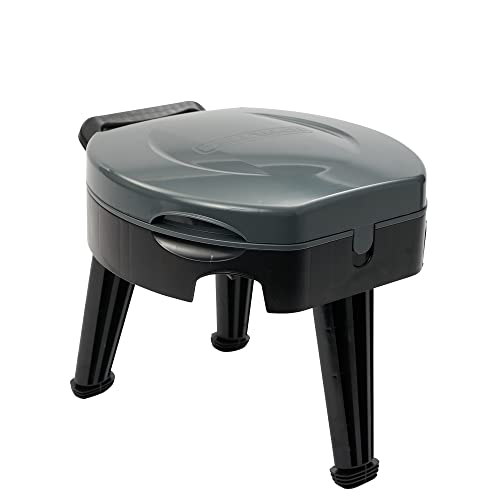Reliance FOLD-to-GO toilet ready for camping, hunting, boating.