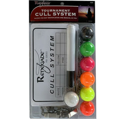 Renegade Tournament Cull System floats provide quick at-a-glance fish ID with color-coded clarity