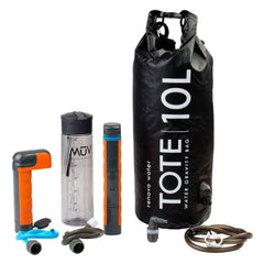 Renovo Water MUV Eclipse front view showcases compact outdoor-ready design for filtration.