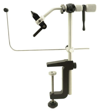 Renzetti Saltwater Traveler 2200 base clamp securing your workstation for steady tying.