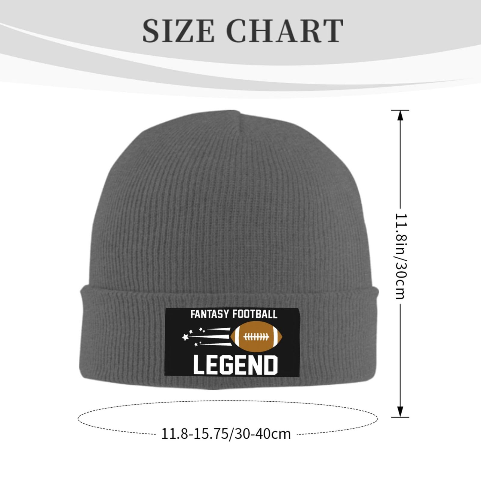 Renzund beanie 100% acrylic elastic fit offers stretch without deformation