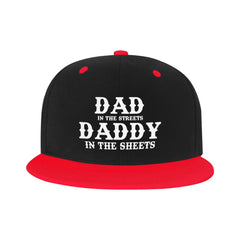 Renzund snapback side view showing colors and street-ready vibe.