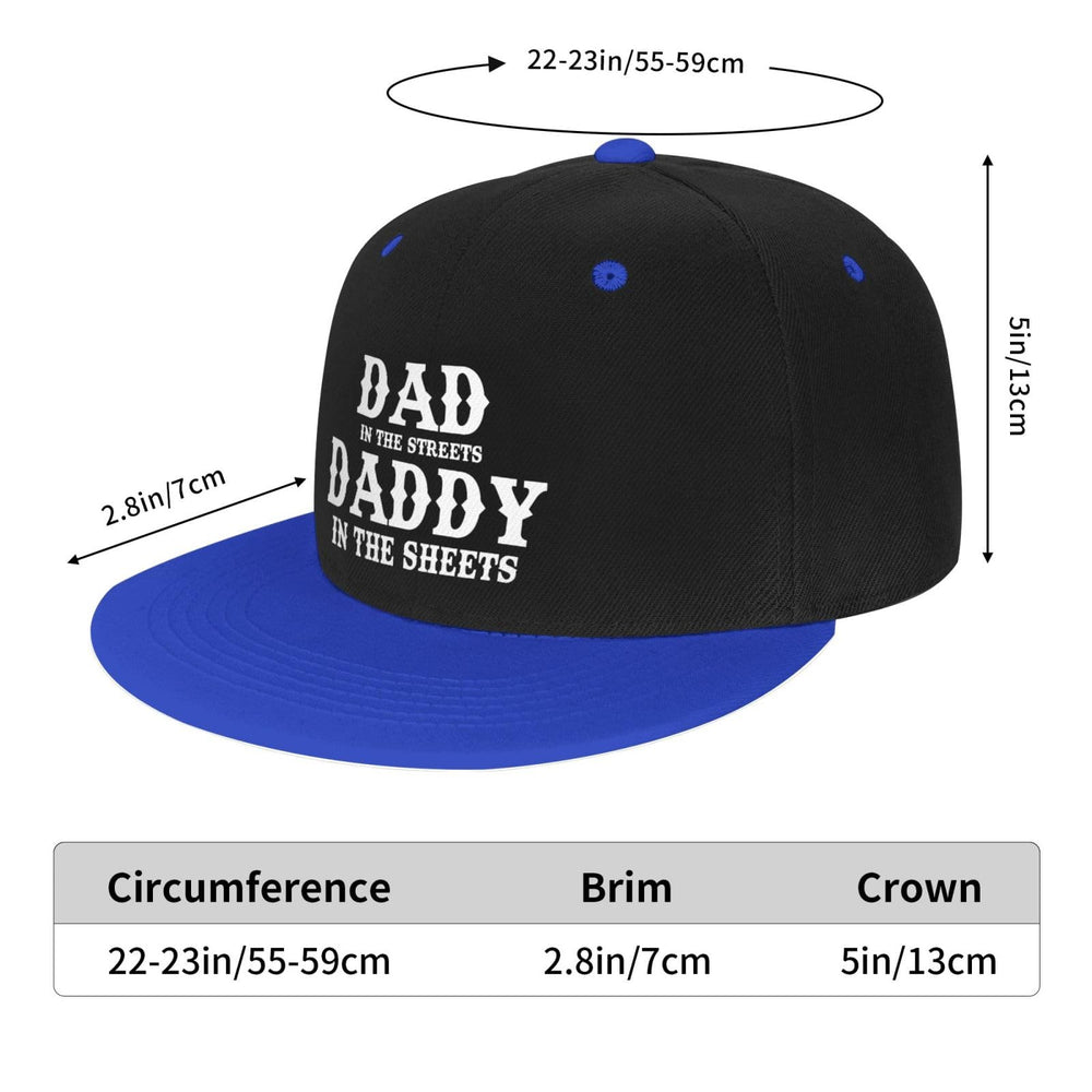 Renzund Dad snapback includes internal sweatband to keep you dry.