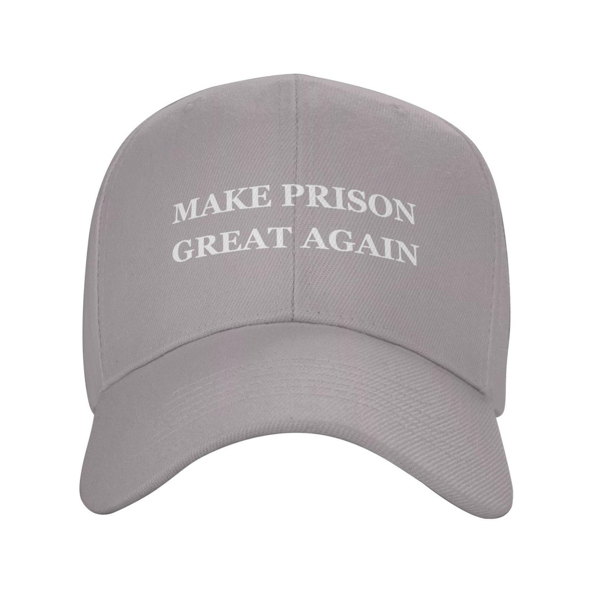 Renzund Make Prison Great Again hat with sandwich visor for sun protection during outdoor activities.