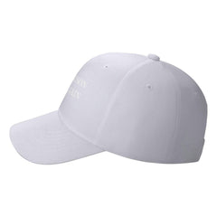 Renzund Make Prison Great Again visor close-up emphasizing breathable fabric and sweat band.