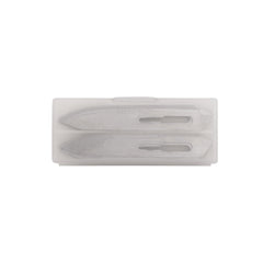Replacement blades in #60A stainless steel, corrosion resistant