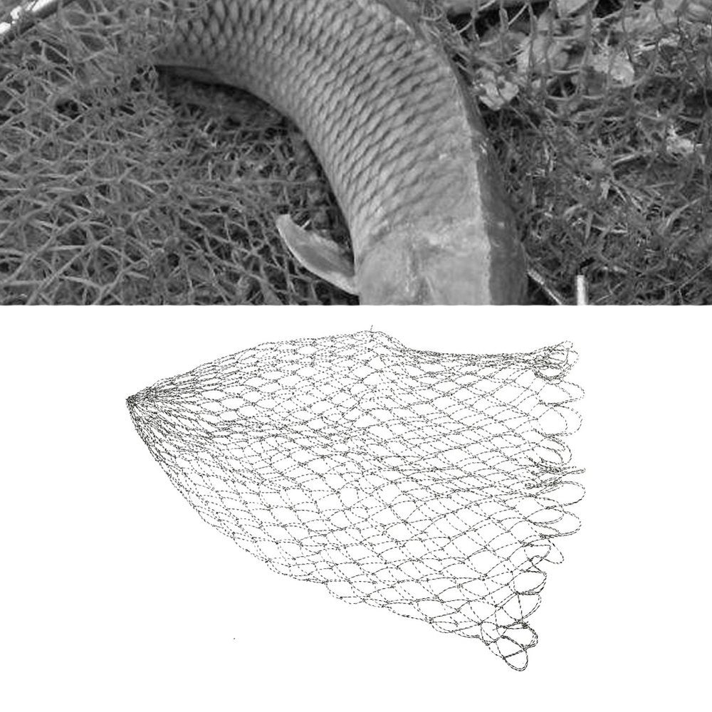 Net with handle attachment