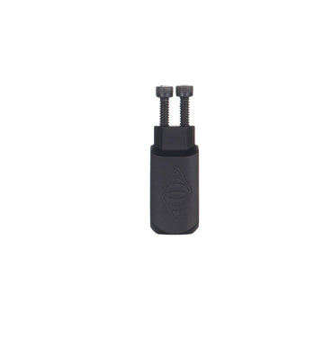 Reptilia Bubble Level Offset Mount side view for quick cant checks on long-range targets.