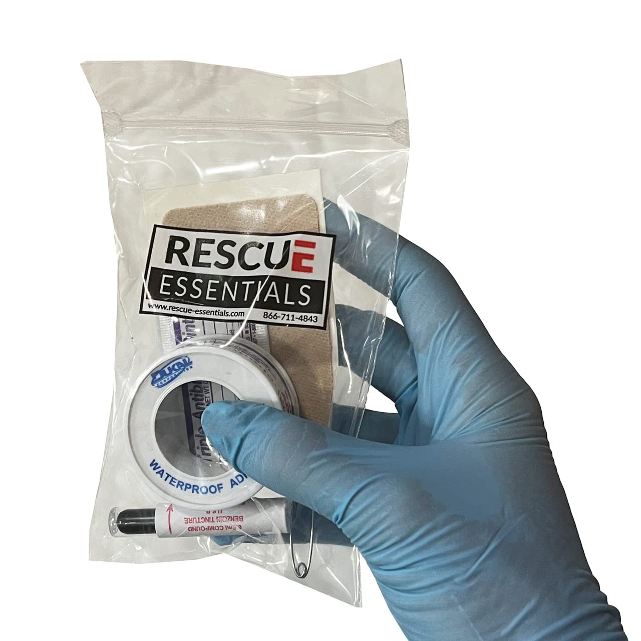 Rescue Essentials Blister Kit cushioning pads for irritated areas.