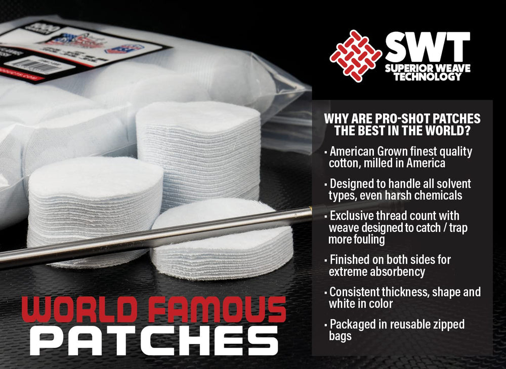 Patches in resealable zip-top bag for storage