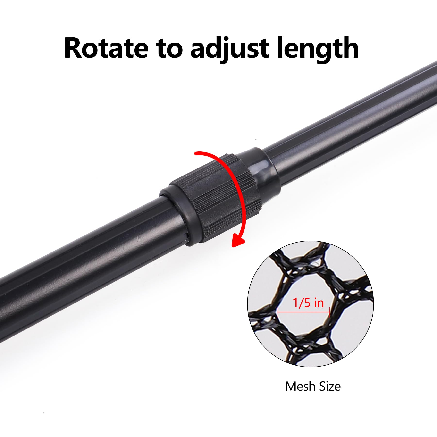 RESTCLOUD 10 lb capacity deep net suitable for common catches