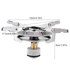 Restokki camping stove burner design delivers efficient heat for quick meals outdoors.