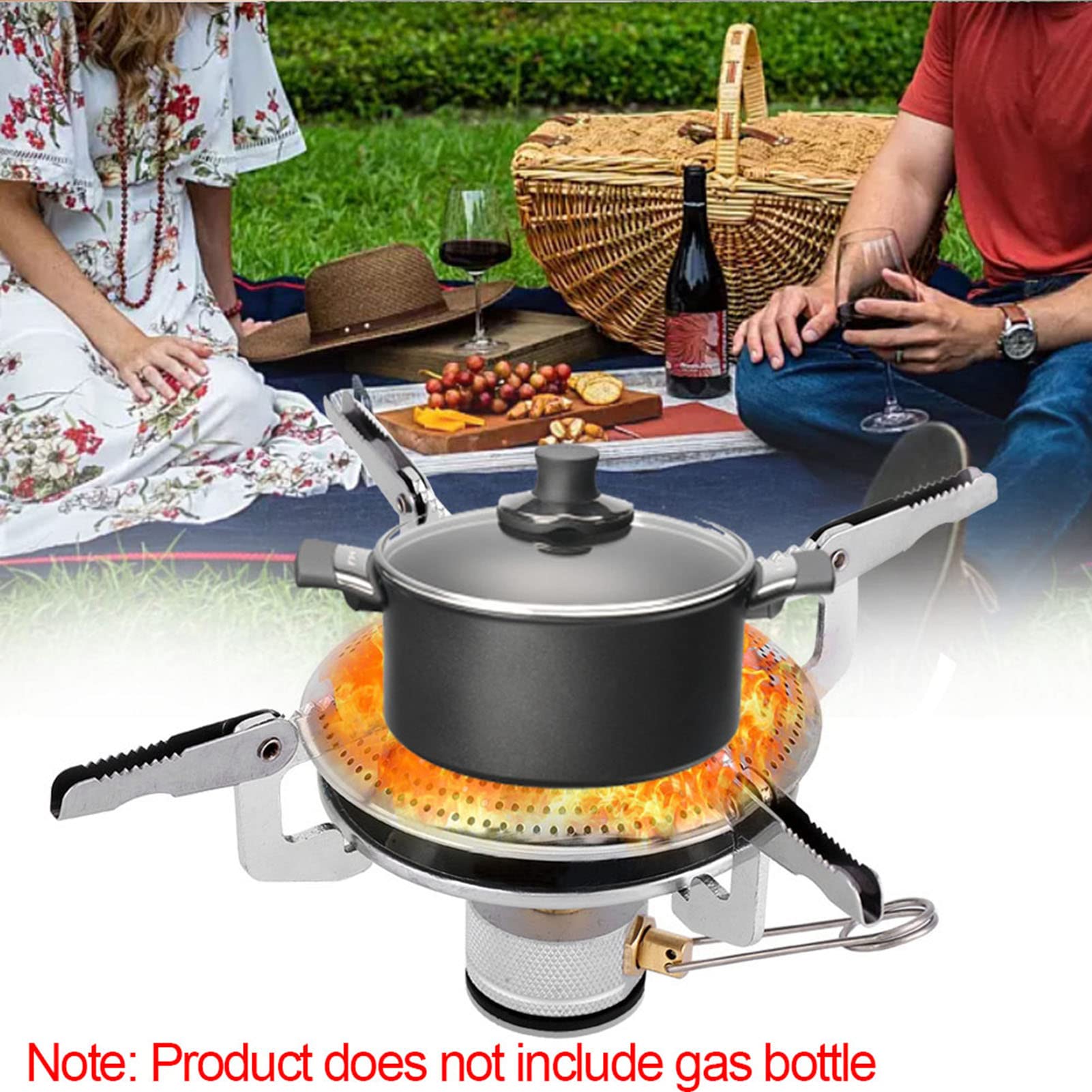 Restokki camping stove lightweight and portable for hikers and campers.