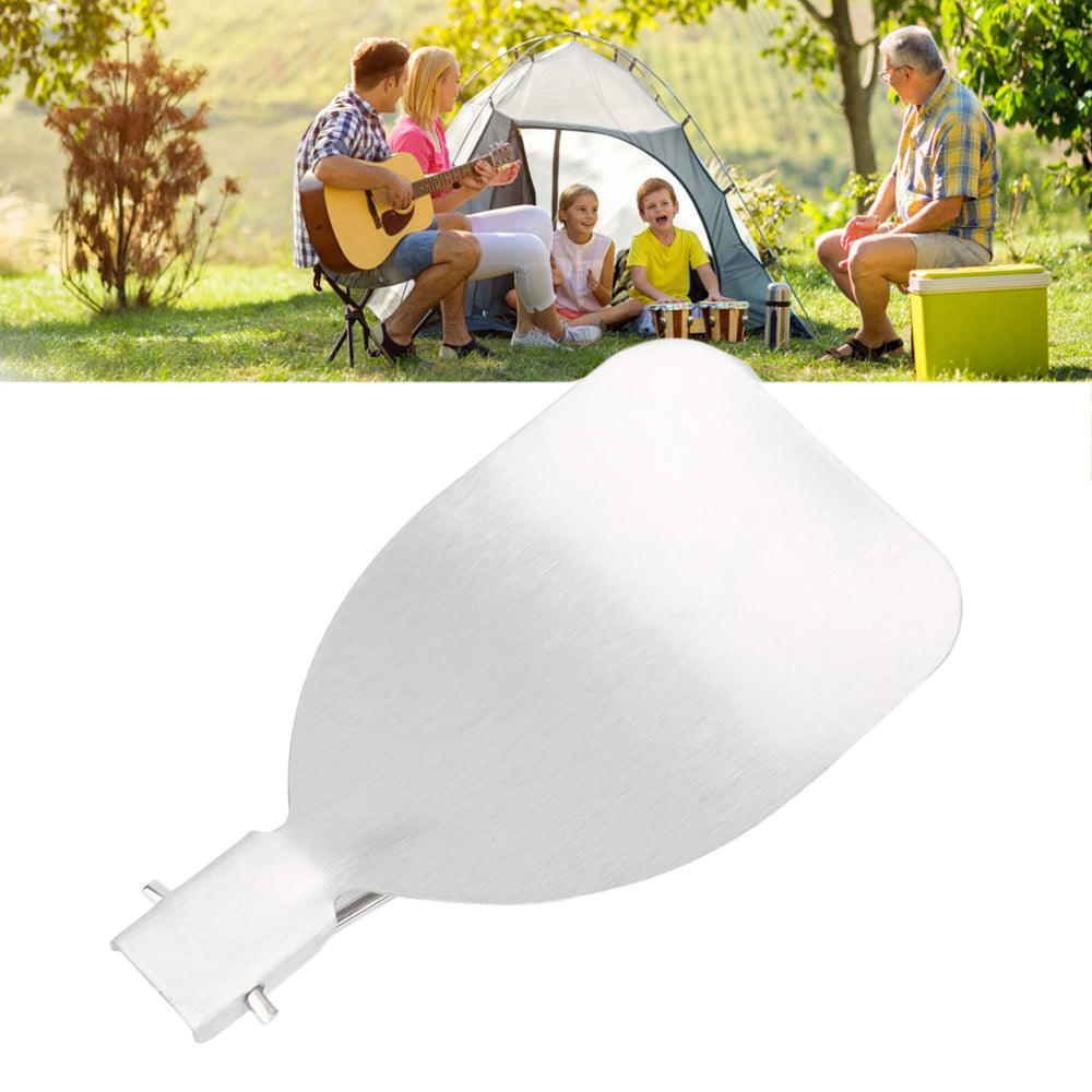 Restokki durable 304 stainless steel spatula for long outdoor use.