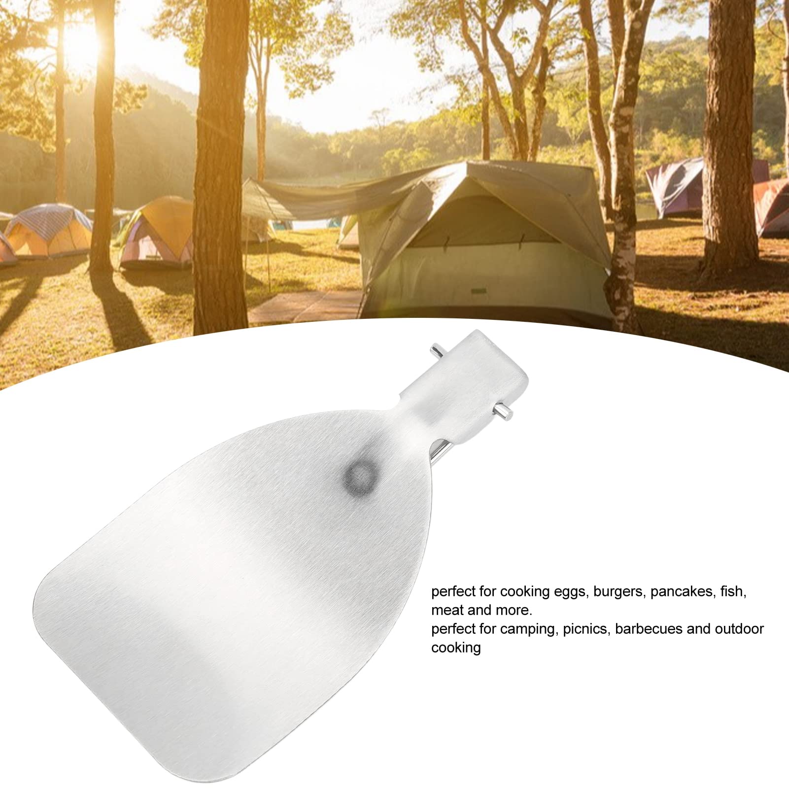 Restokki eggs-burgers-pancakes spatula for versatile meals.