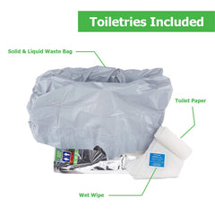 RESTOP 2 leak-proof waste bag prevents spills during outdoor trips