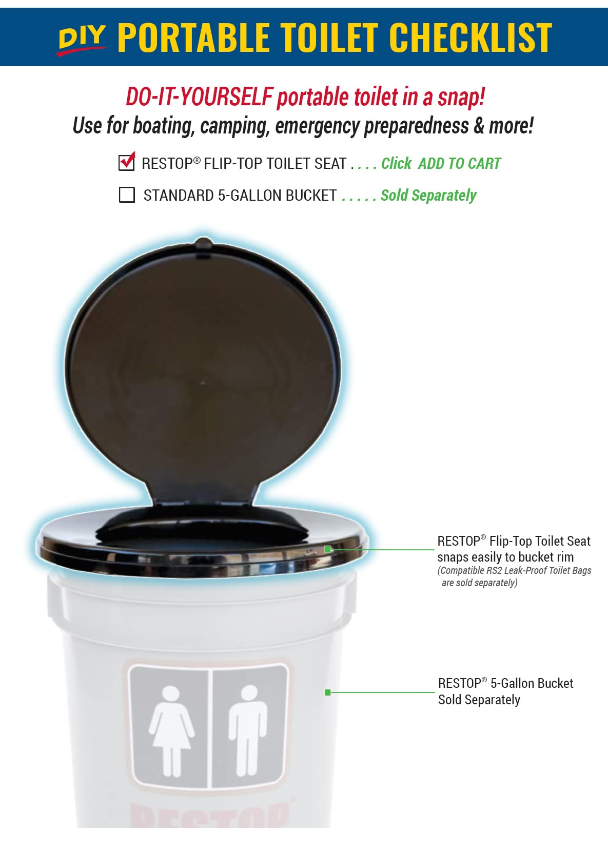HDPE construction offers durable, sanitary use in rugged outdoor environments.