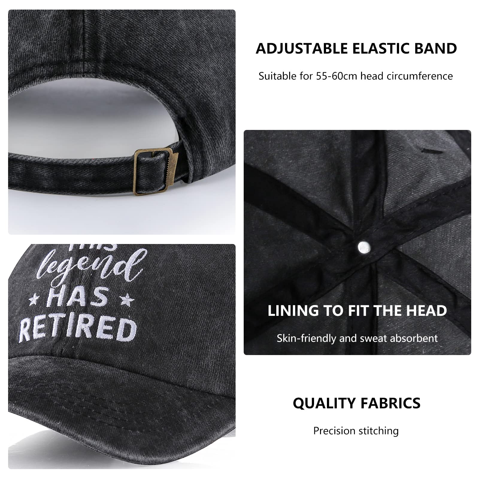 Cap displayed as part of retirement party decorations