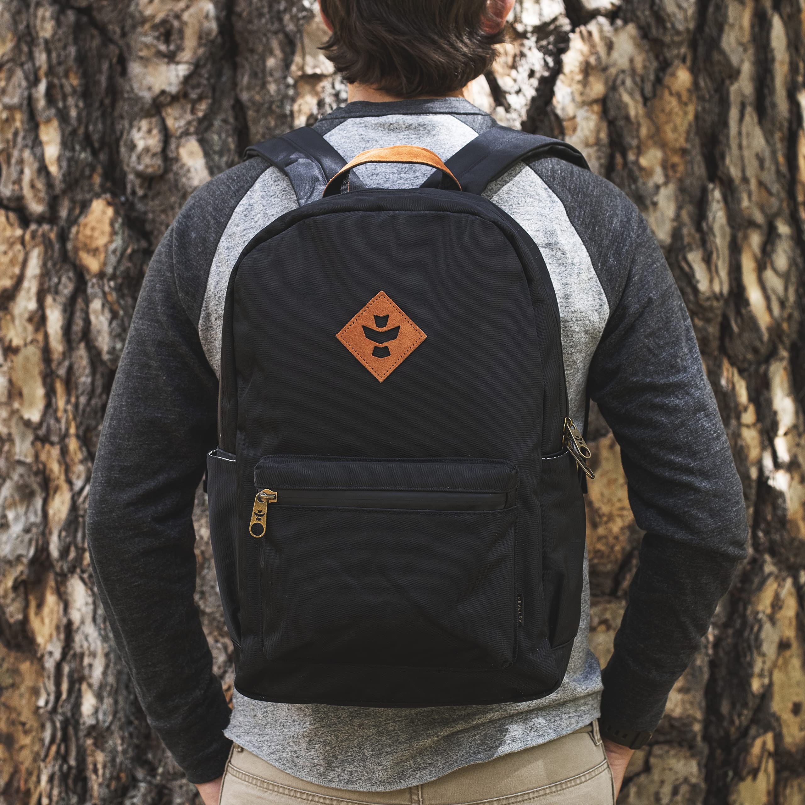 Revelry backpack adjustable straps provide comfortable support during commutes.