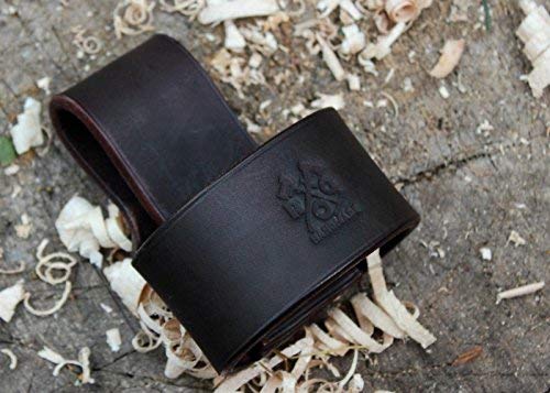 Review Outdoor Gear holster hung on rack keeps gear organized.