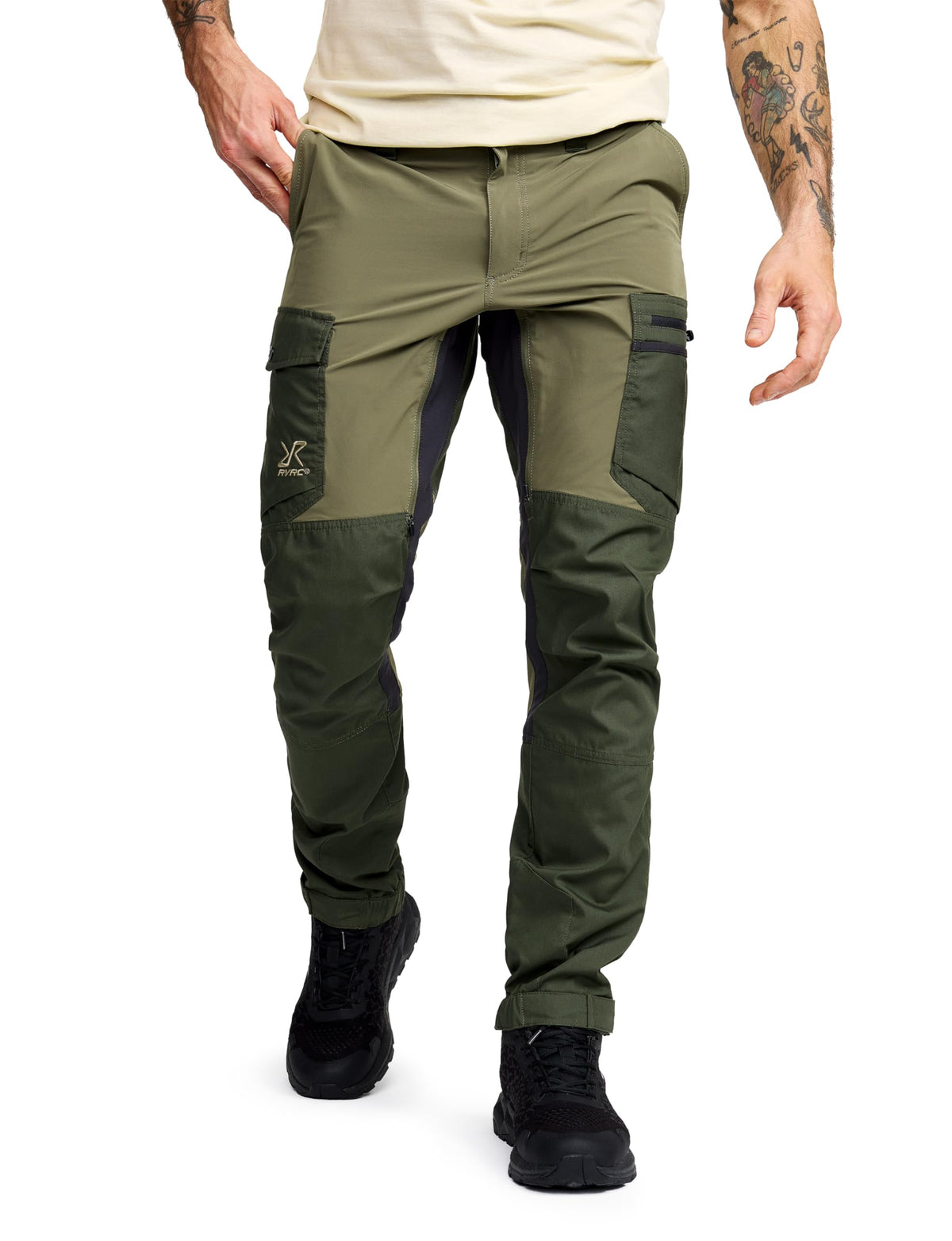 RevolutionRace Rambler Lightweight Pro Pants front view for comfortable day hikes
