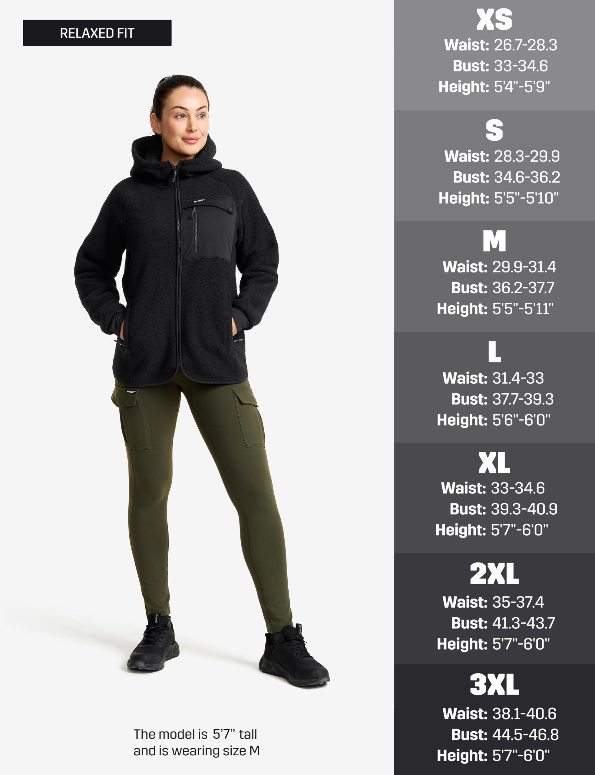 RevolutionRace Sherpa Hoodie women-pocket demonstrates secure zip pocket for essentials outdoors