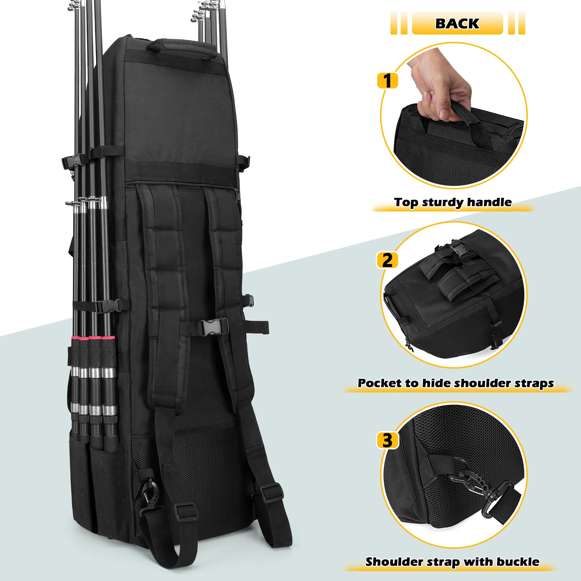 Rexmica plier holder image highlights quick-access tool sleeve for on-spot repairs.