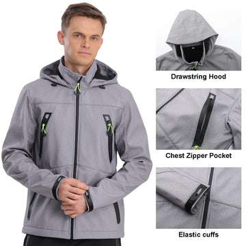 RYLY rexperformance hooded jacket drawstring hood captures adjustable warmth in changing conditions