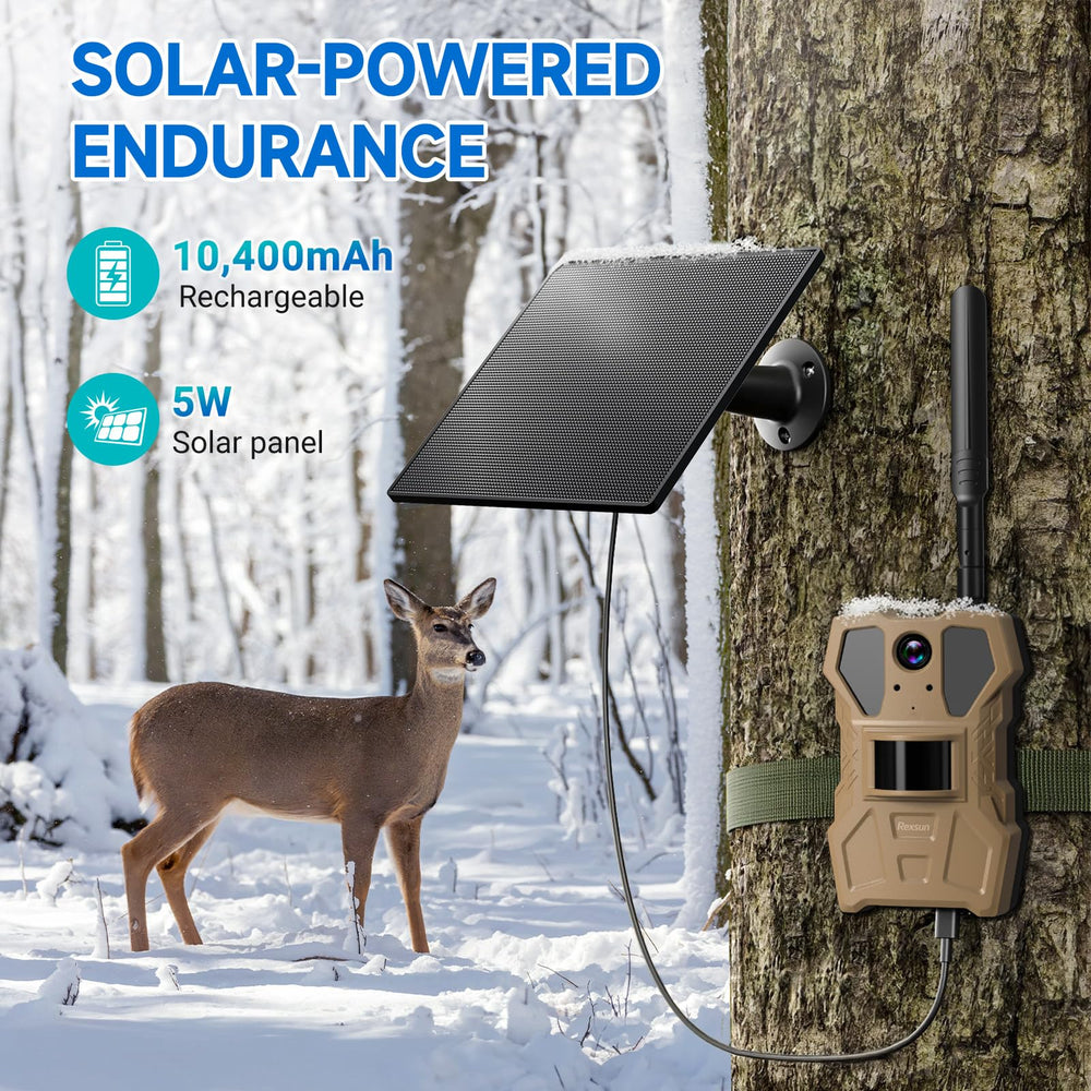 Rexsun 120 degree FOV captures larger scenes for broader surveillance.