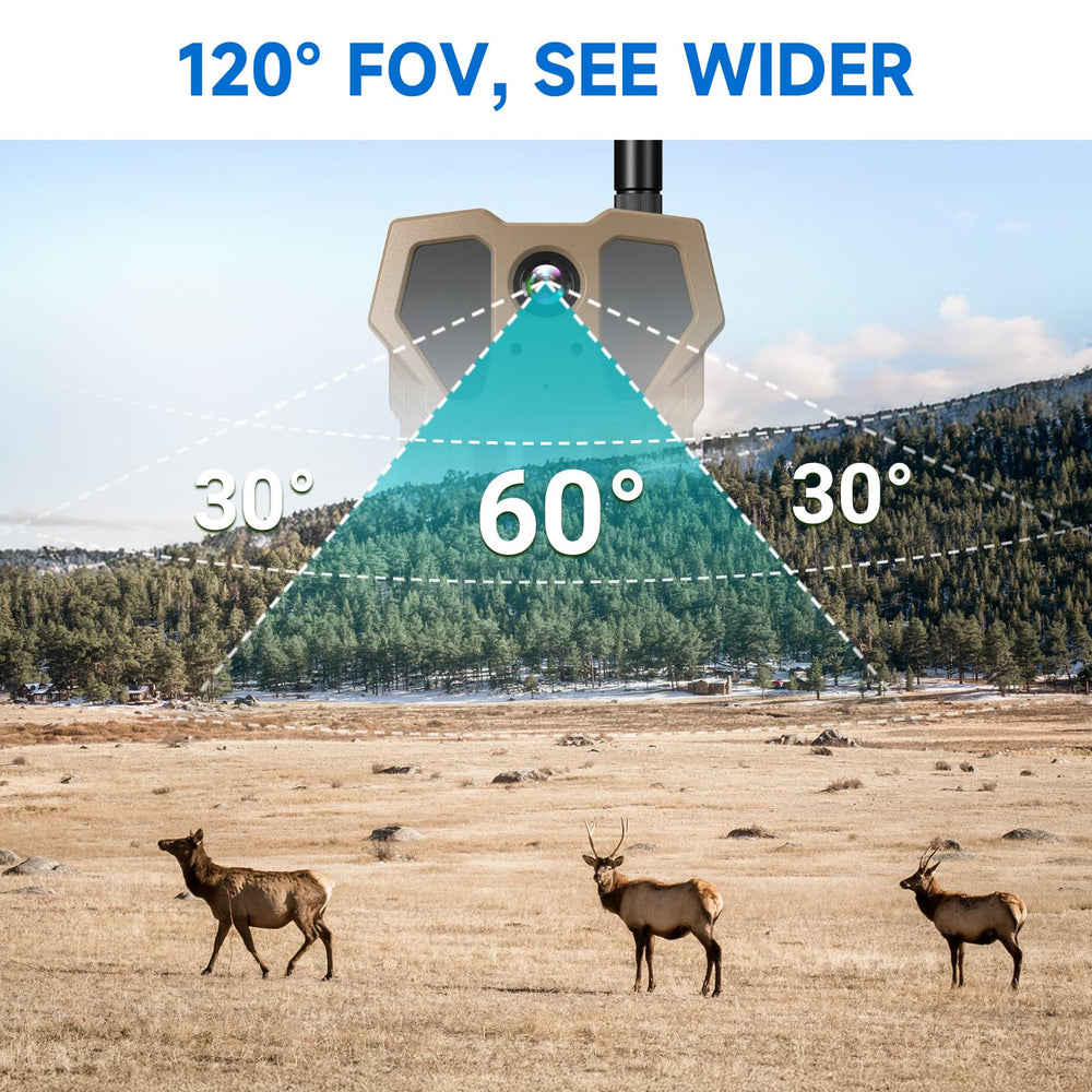 Rexsun fast trigger 0-2s captures quick moments in the field.