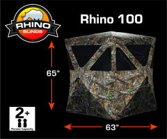 Rhino Blinds R100-RTE hub-rod system in use for speedy setup